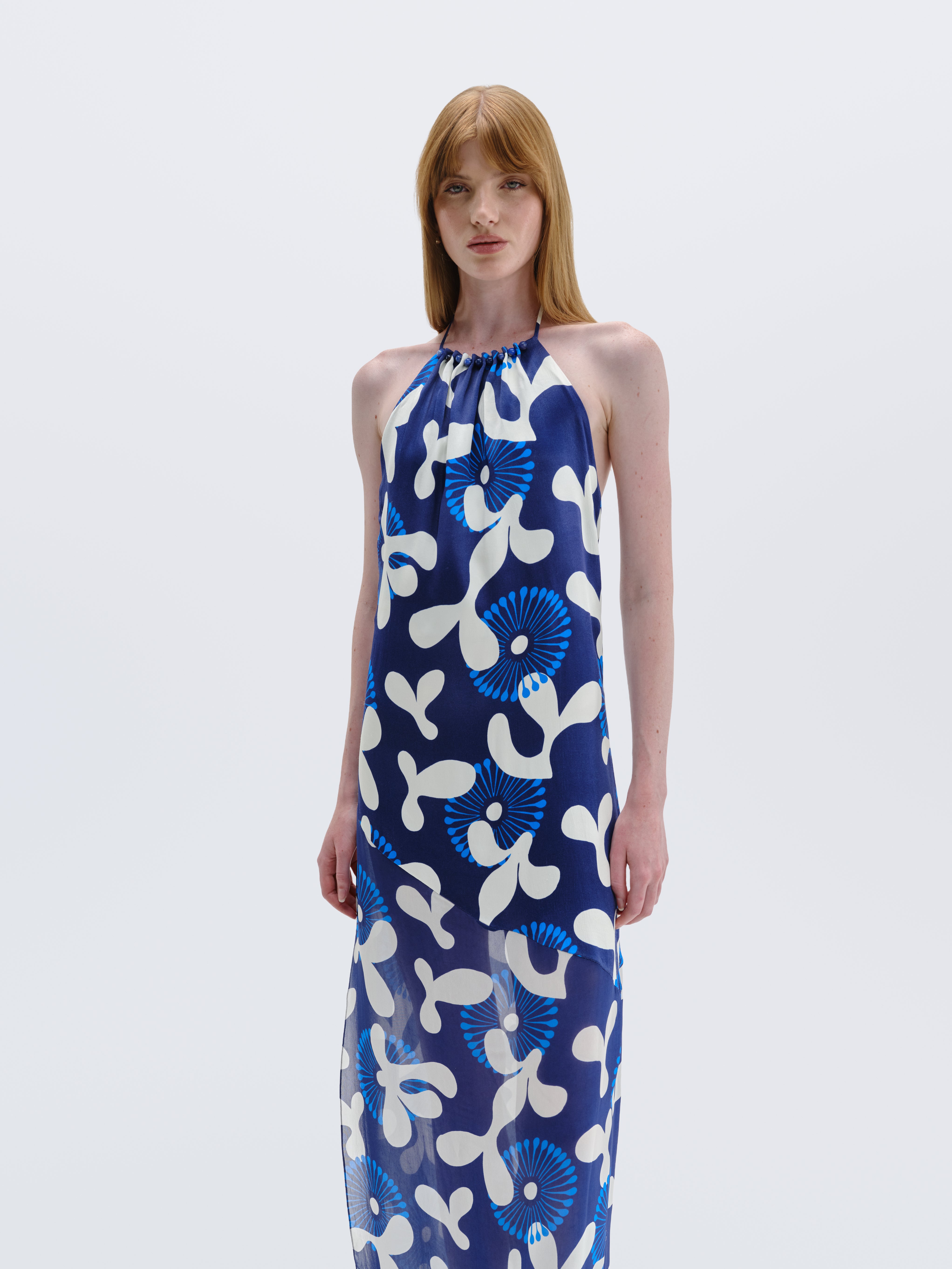 cala de la cruz blue dress Gaia Dress