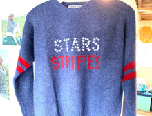 Load image into Gallery viewer, REMY - Stars &amp; Stripes Cashmere Sweater