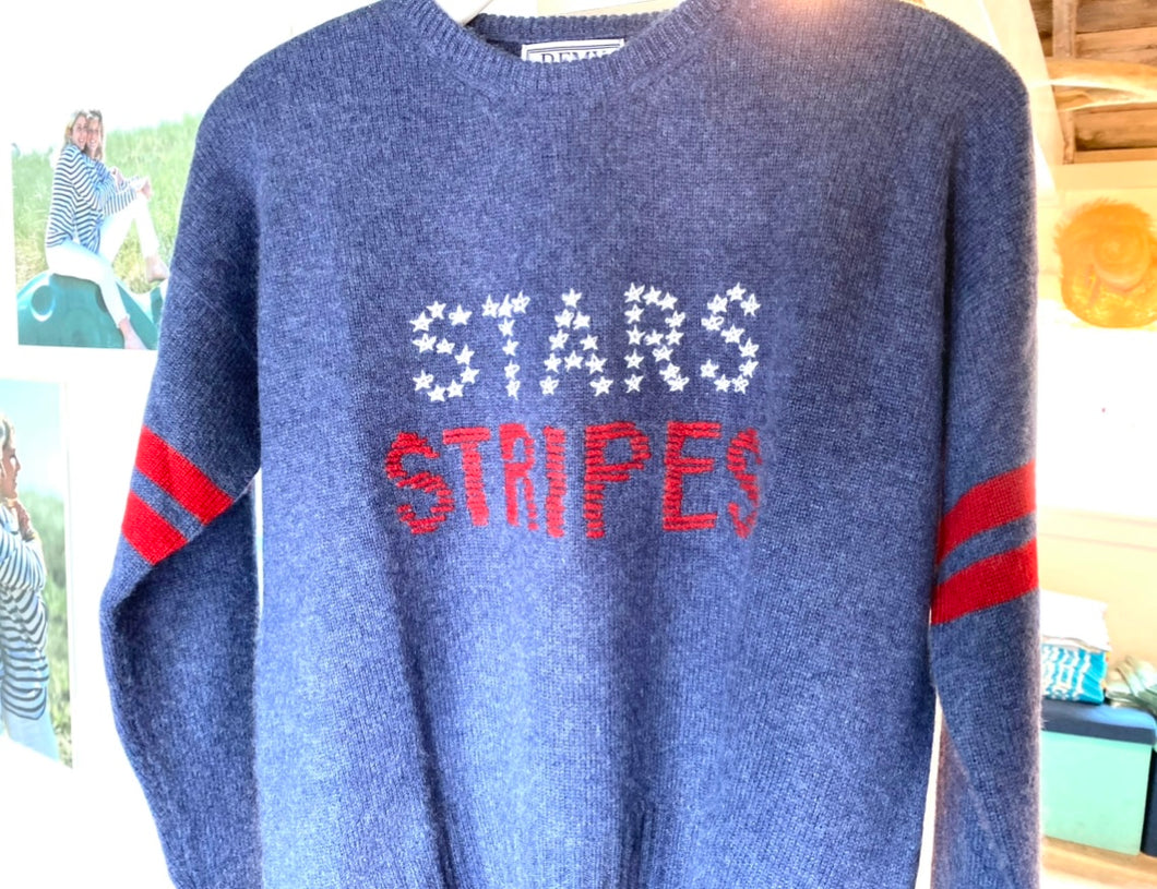 REMY - Stars & Stripes Cashmere Sweater