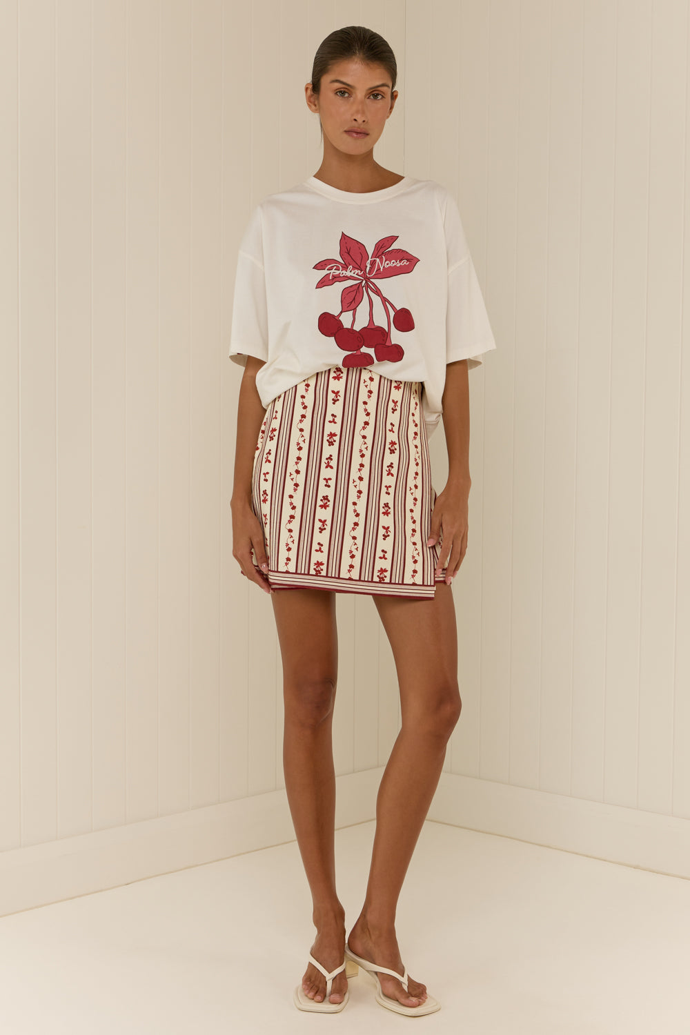 MARGE WRAP MINI SKIRT/巻きスカート Palm Noosa Rex Wrap Skirt – REMY Creations