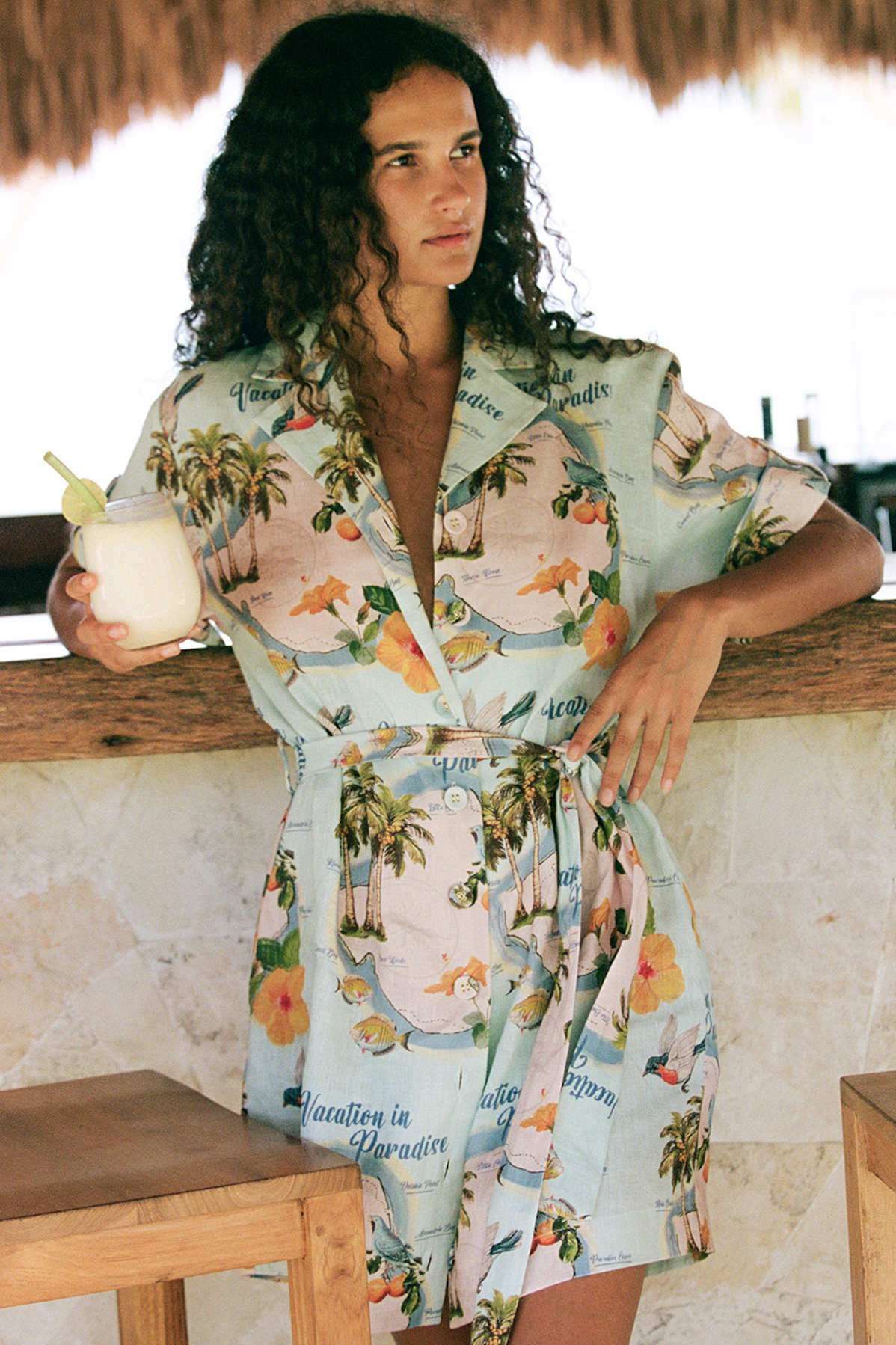 Palm Noosa Ray Mini Dress REMY Creations Palm Noosa Ray Mini Dress REMY Creations