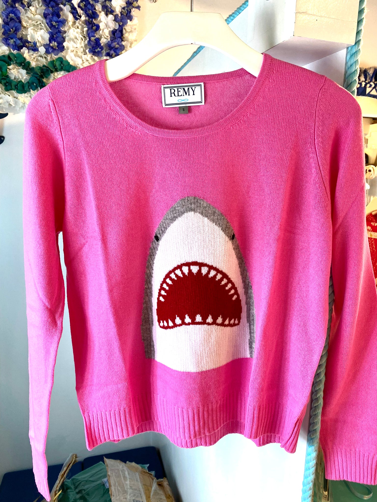 Shark sweater clearance