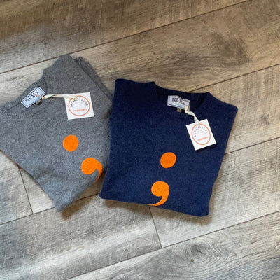 L2L Cashmere Semi-colon sweaters