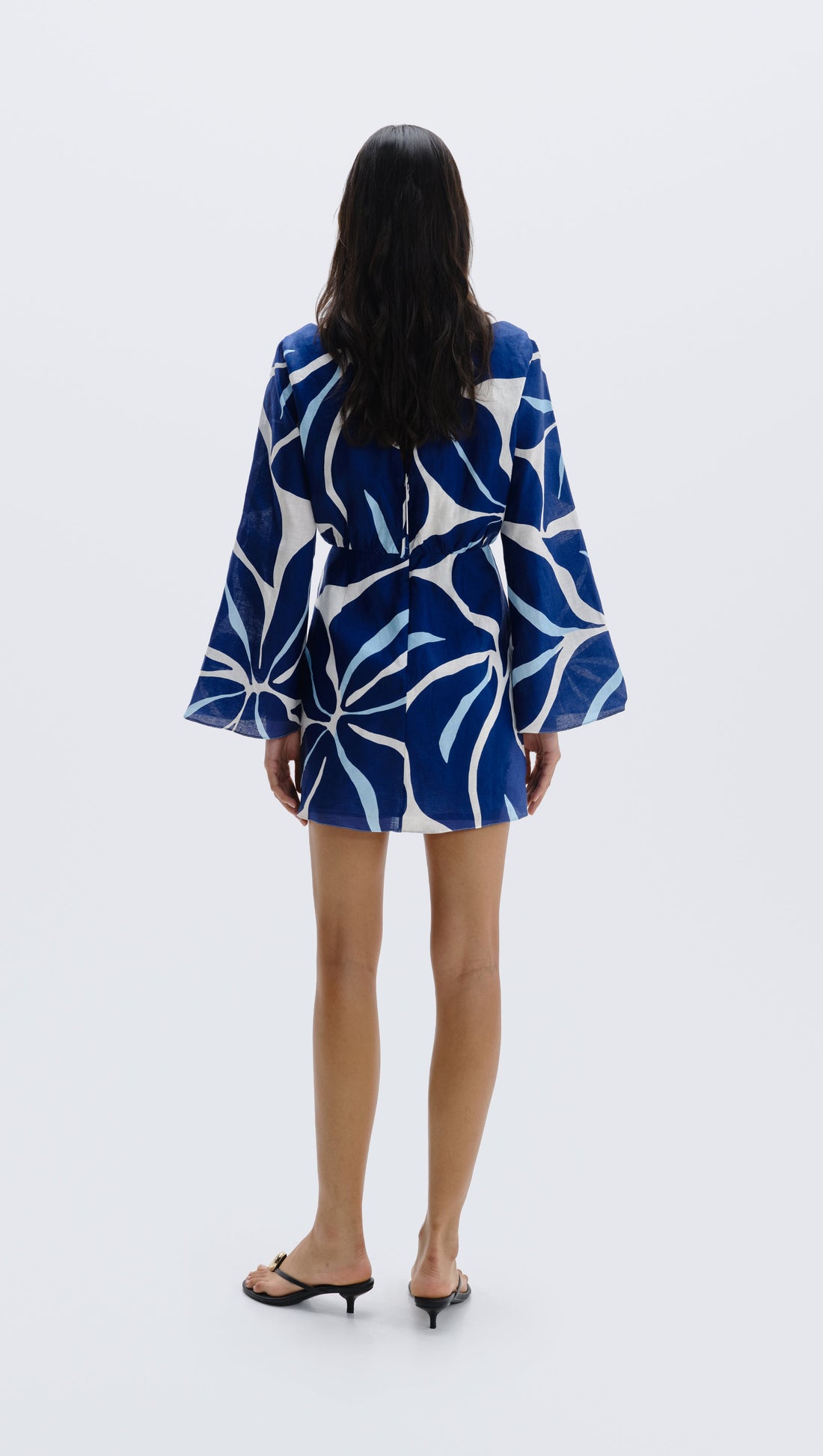 Cala de la Cruz Loura Peek-a-boo Back Mini Dress