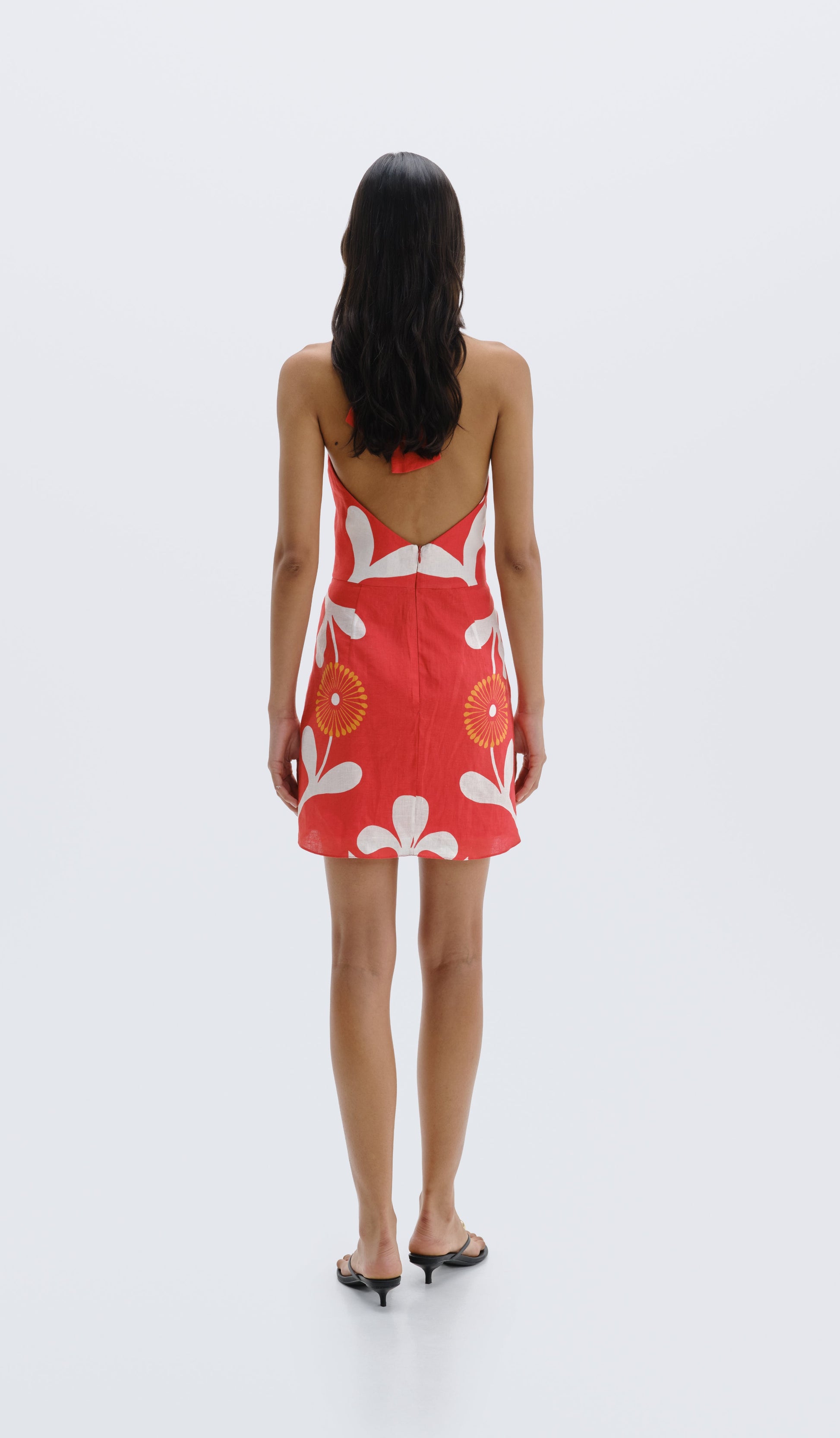 cala de la cruz tere linen mini dress Cala de la Cruz Tere Linen Dress