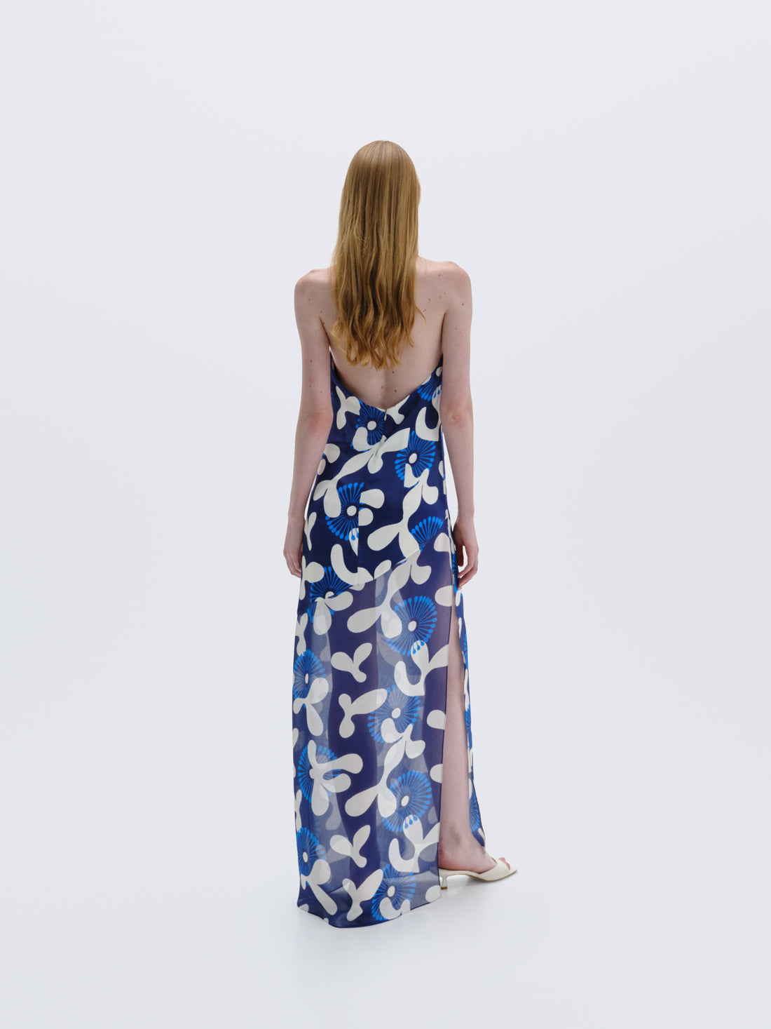 Cala de la Cruz Accasia Halter Maxi Dress