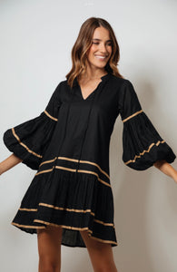 Kleid Elana Mini Tiered Dress