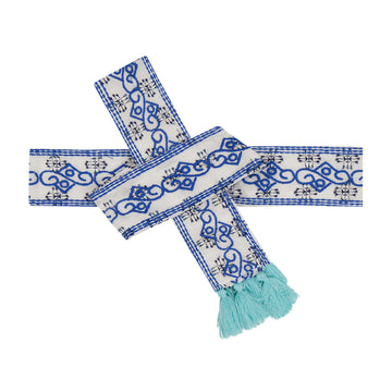 Embroidered Belt by Mer St Barth