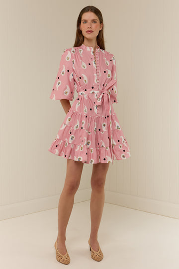 Palm Noosa Rubia Mini Linen Dress