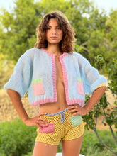 Load image into Gallery viewer, Rose Carmine Sweet Cardigan