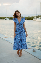 Load image into Gallery viewer, Bindu Cora Floral Dress