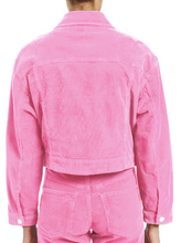 Load image into Gallery viewer, Mavi Hot Pink Corduroy &quot;Jean&quot; Jacket