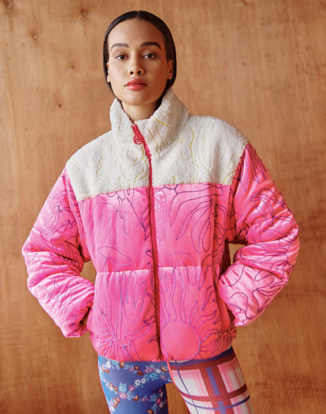 Test - Celia B Pink Puffer