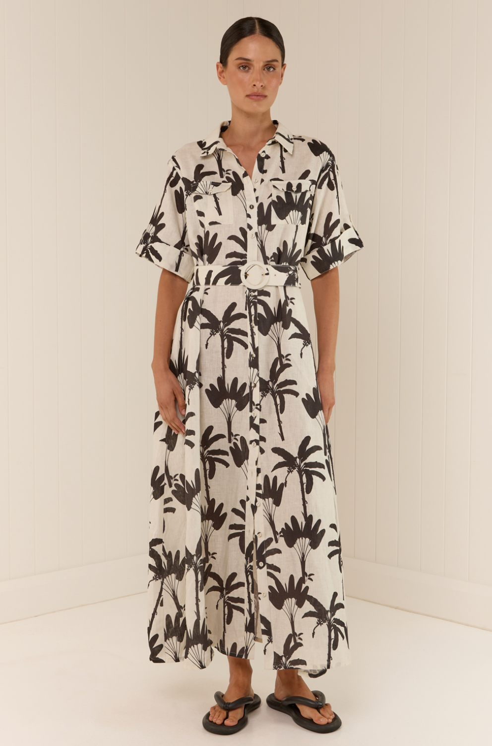 Palm Noose Memo Dress