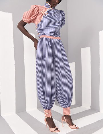 Celia B Striped Harem Pants