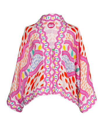 Celia B Eyla Silky Cardigan Top