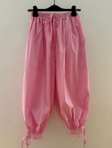 Rose Carmine Genie Pants