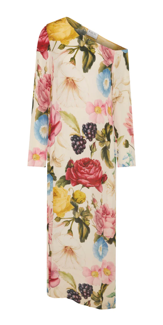 Palm Noosa - Goldie One Shoulder Floral Maxi Dress