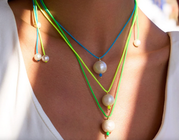 La Mome Bijou - Parisian Pearls - Single Pearl Necklace
