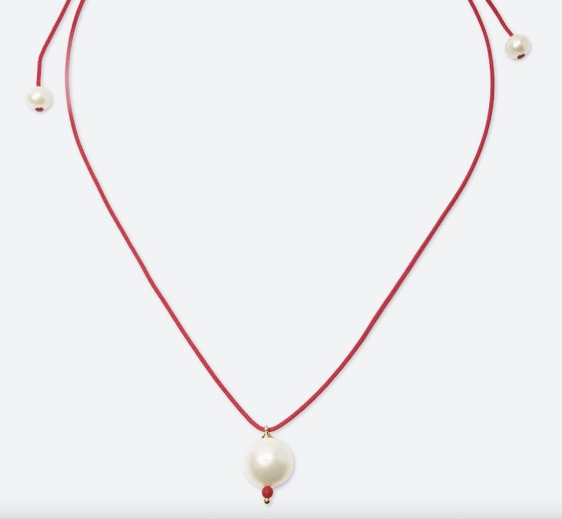La Mome Bijou - Parisian Pearls - Single Pearl Necklace