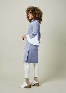 Le Sarte Pettegole Striped Shirt Dress