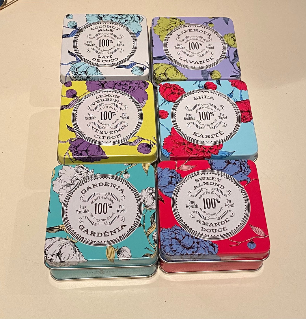 Le Chatelaine - Travel Soap TIn