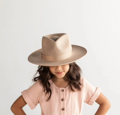 Wool Felt Hat - Monroe Kids Gambler