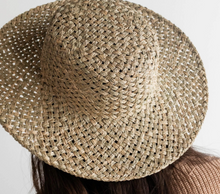 Load image into Gallery viewer, Straw Hat - Seabreeze Seagrass