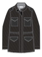 Load image into Gallery viewer, Serra Military Jacket