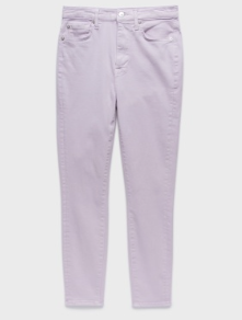 7 for All Mankind - High Waist Ankle Skinny - Lilac