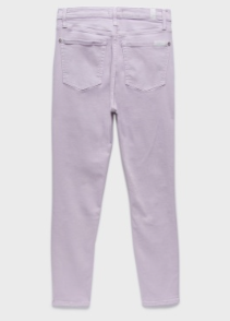 7 for All Mankind - High Waist Ankle Skinny - Lilac