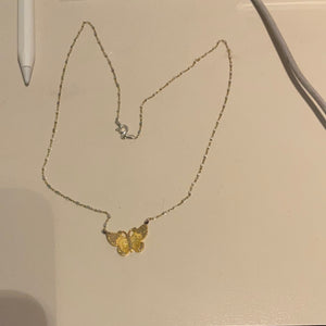 Paula Rosen butterfly necklace