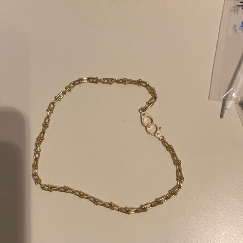 Paula Rosen love chains necklace